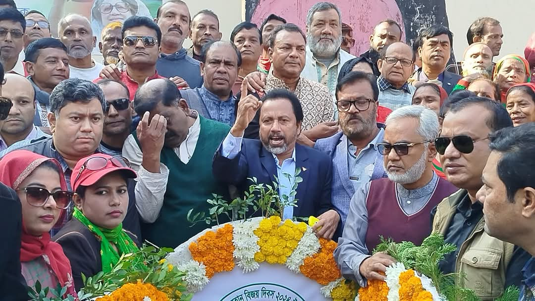 নানা কর্মসূচির মধ্যদিয়ে মহান বিজয় দিবস পালন করলো সিরাজগঞ্জ জেলা বিএনপি