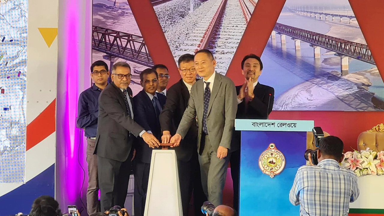 দেশের দীর্ঘতম রেলসেতুর উদ্বোধন