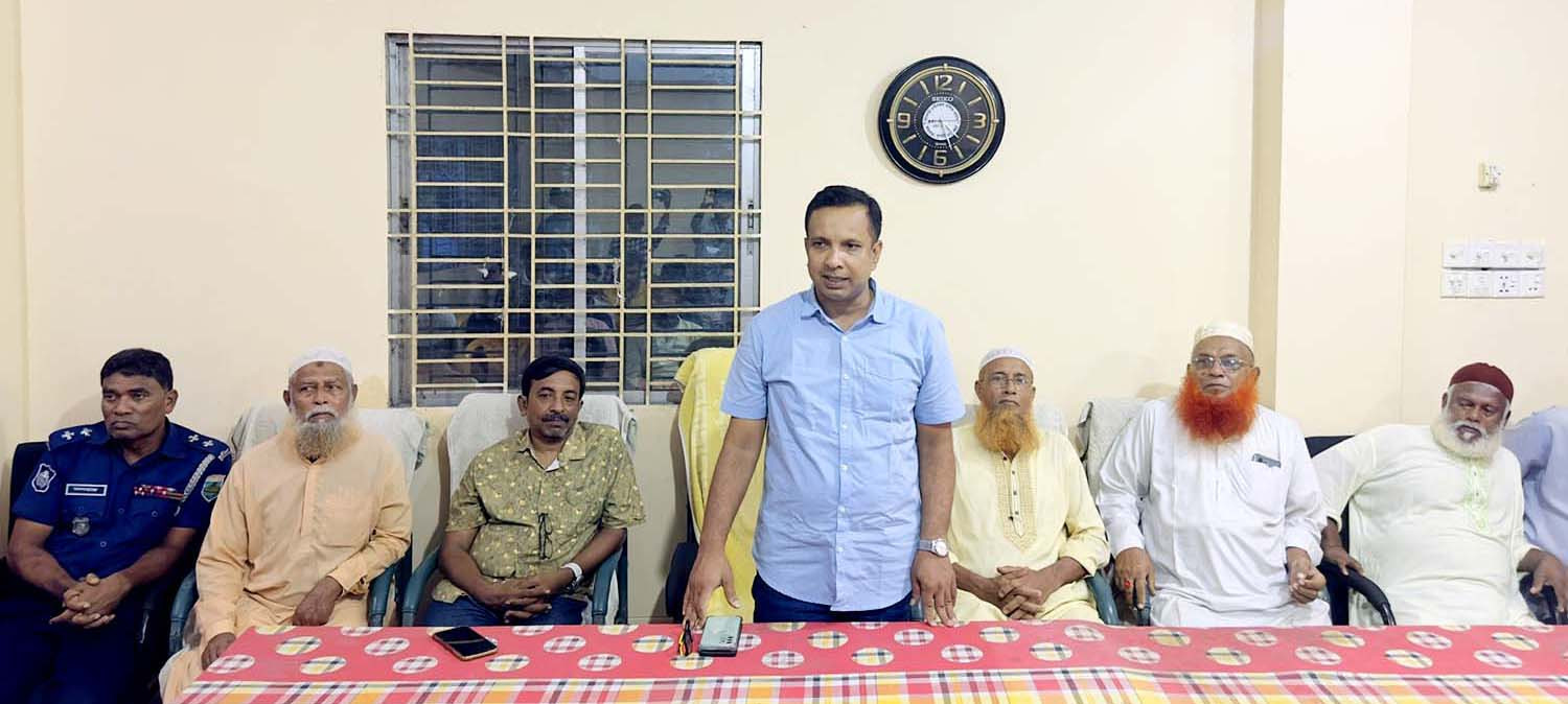 দুপচাঁচিয়া তালোড়ায় শারদীয় দুর্গাপূজা উপলক্ষে মতবিনিময় সভা