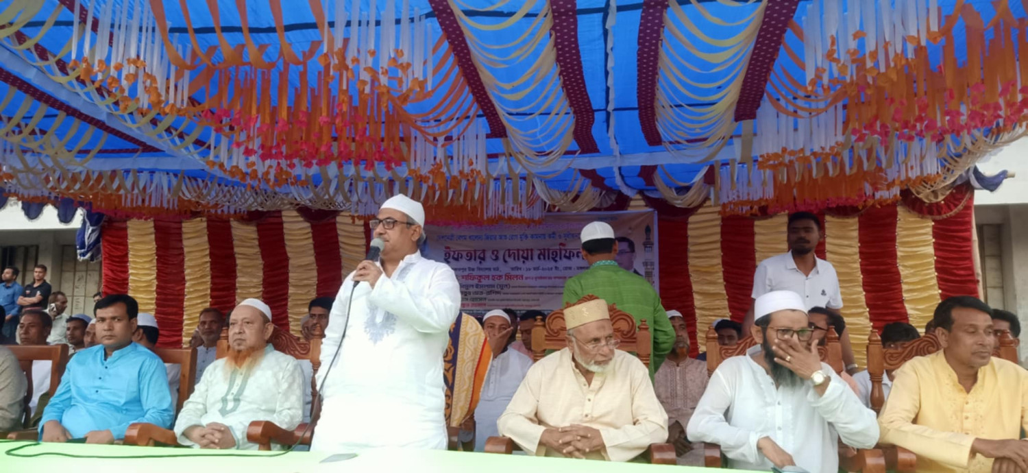 মোহনপুর ধূরইল ইউনিয়ন বিএনপির ইফতার ও দোয়া মাহফিল
