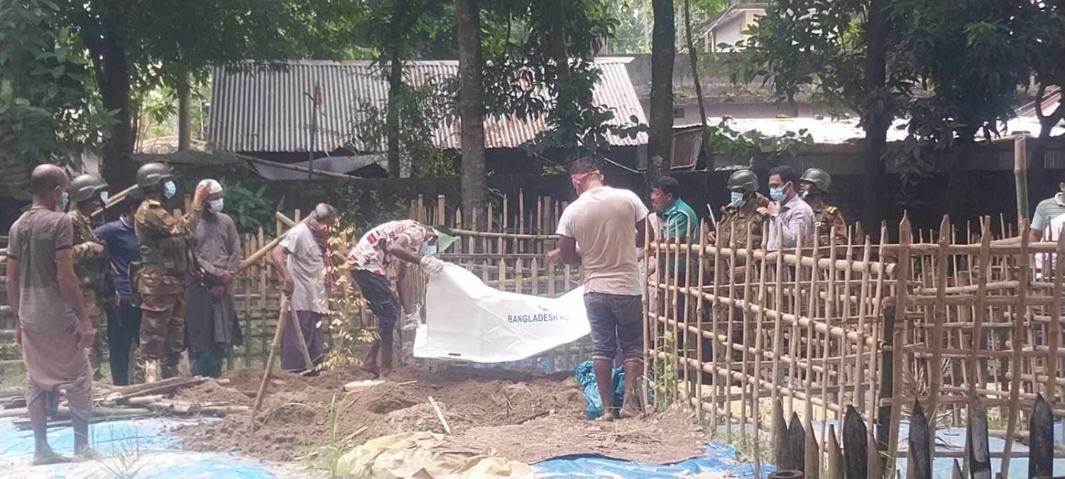 বৈষম্যবিরোধী ছাত্র আন্দোলনে রংপুরে দাফনের ৫১ দিন পর তাহিরের মরদেহ উত্তোলন