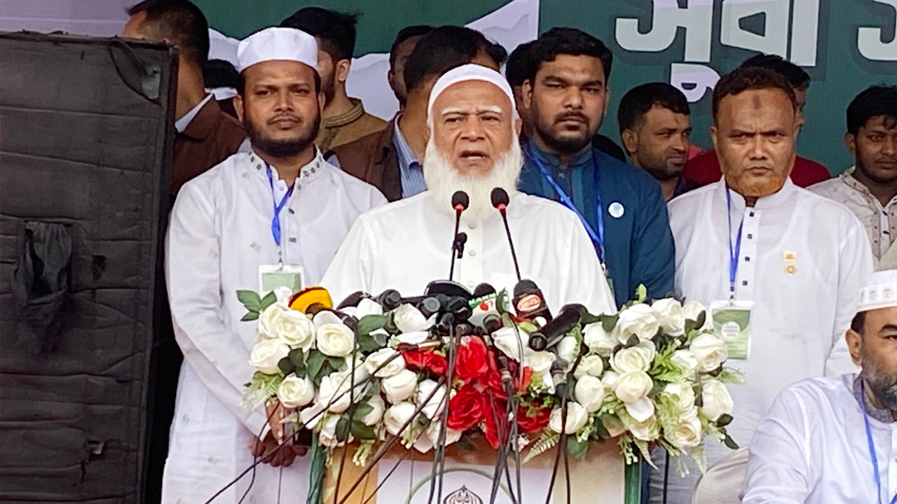 শহীদদের কোন দলের নামে ভাগ করতে চাই না : জামায়াত আমির