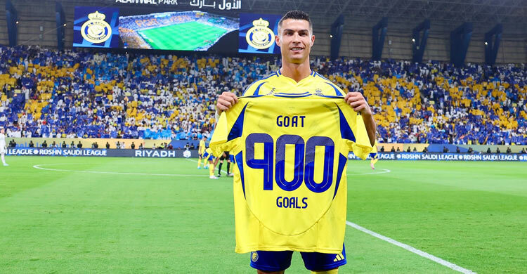 রোনালদোর ‘গোট’ হওয়ার দিনে কোনোমতে ড্র আল নাসরের