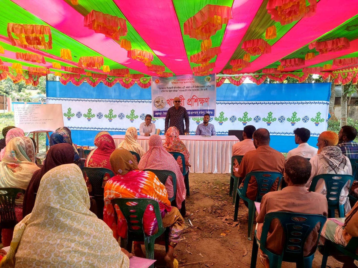 কাজিপুরে হাঁস পালনে খামারি প্রশিক্ষণ অনুষ্ঠিত