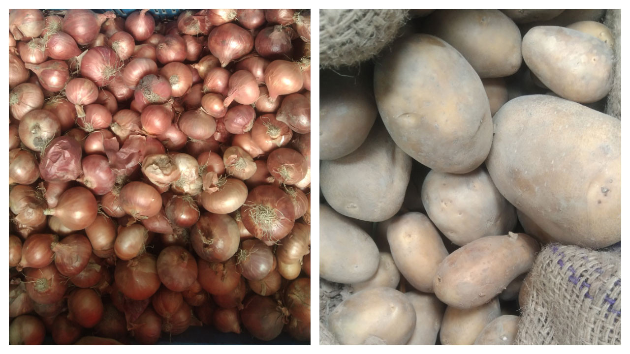 শুল্ক কমলেও সেই বাড়তি দামেই বিক্রি হচ্ছে আলু-পেঁয়াজ