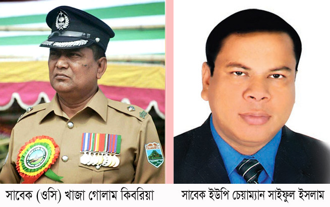 শাহজাদপুর থানার সাবেক ওসি ও ইউপি চেয়ারম্যানের নামে মামলা