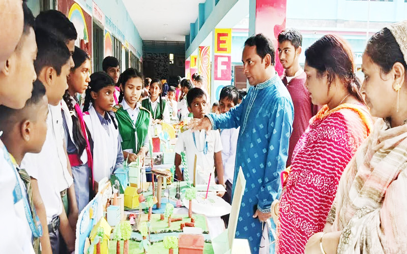 ব্র্যাক প্রাথমিক ও মাধ্যমিক বিদ্যালয় জয়পুরপাড়ায় বিজ্ঞান ও গণিত মেলা অনুষ্ঠিত