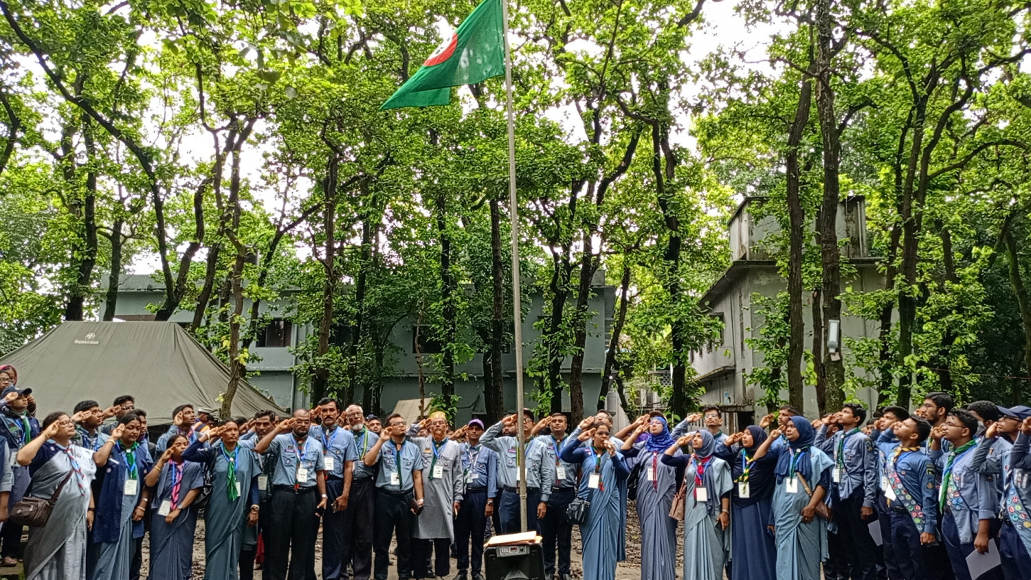 প্রেসিডেন্ট স্কাউট অ্যাওয়ার্ড মূল্যায়ন ক্যাম্পের সমাপনী অনুষ্ঠিত