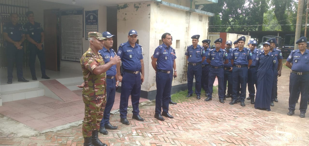 দীর্ঘ ৮ দিন পর পুনরায় শুরু হলো রায়গঞ্জ থনার কার্যক্রম