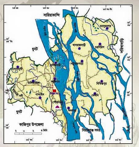 কাজিপুর-সরিষাবাড়ি – নাটুয়ারপাড়া স্থল যোগাযোগ প্রতিষ্ঠার দাবী