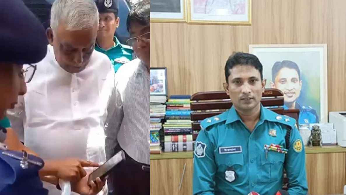 ডিএমপির সেই ডিসি পুলিশ হেফাজতে