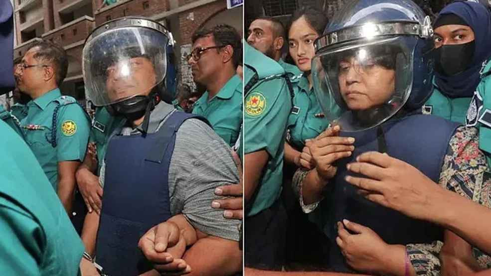 সাংবাদিক দম্পতি শাকিল-রূপা ৫ দিনের রিমান্ডে