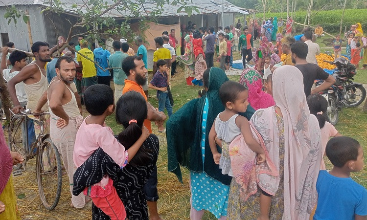 গঙ্গাচড়ায় অটোরিকশার ধাক্কায় বৃদ্ধার মৃত্যু